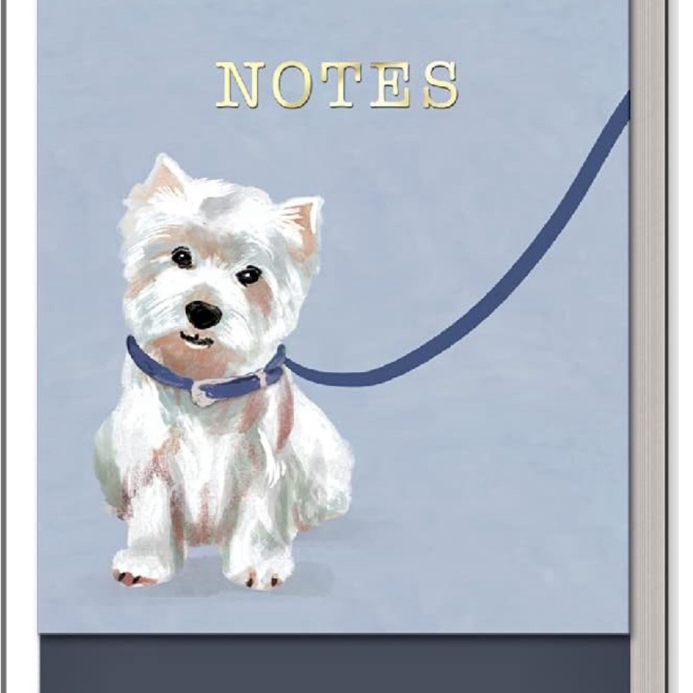 Westhighland White Terrier Mini Notepad from Molly & Rex NEW